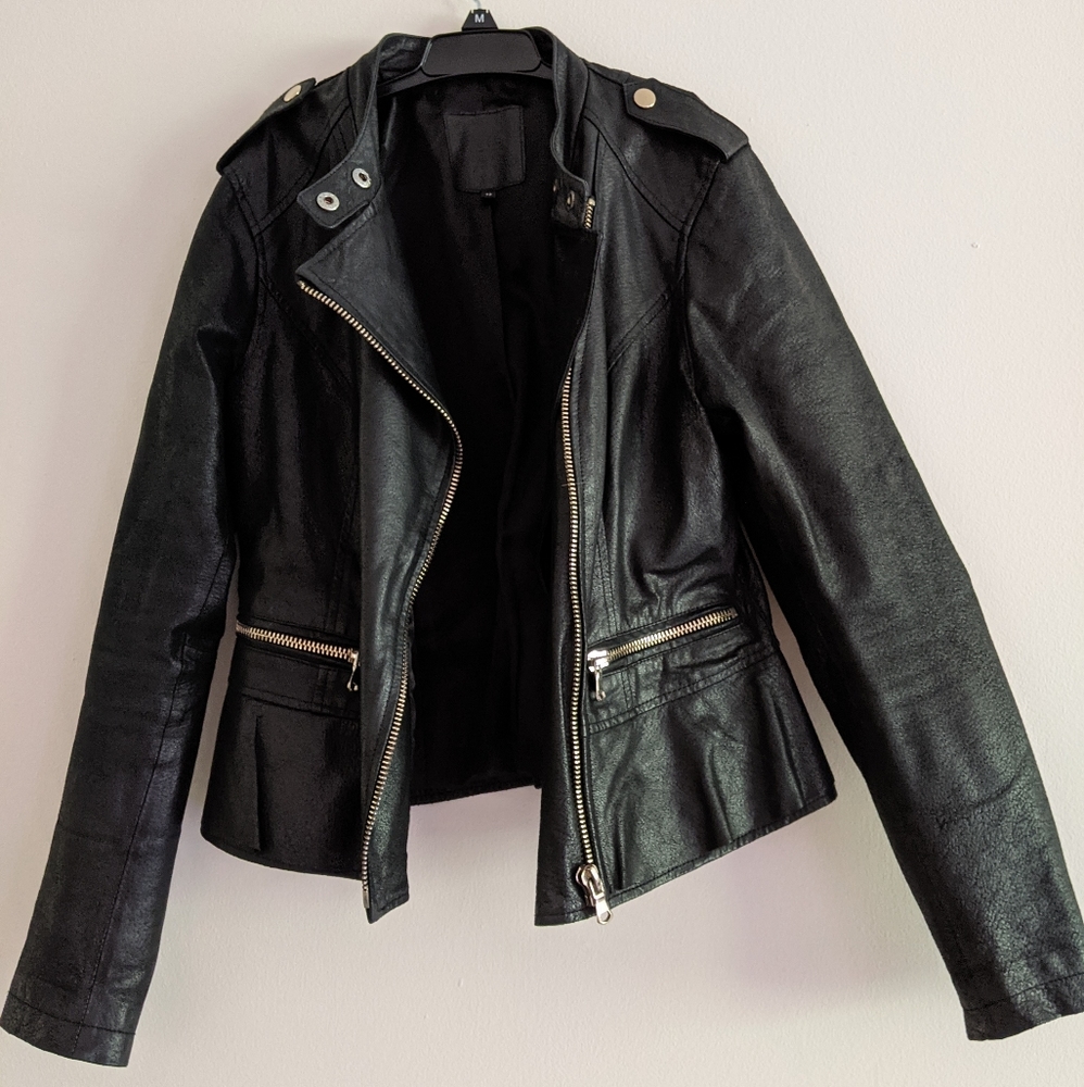 Asos leather jacket